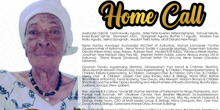 mrs gertrude opoku boateng aka auntie gertie