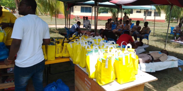 mtn ghanas season of love save a life campaign a lifesaving initiative in the volta region