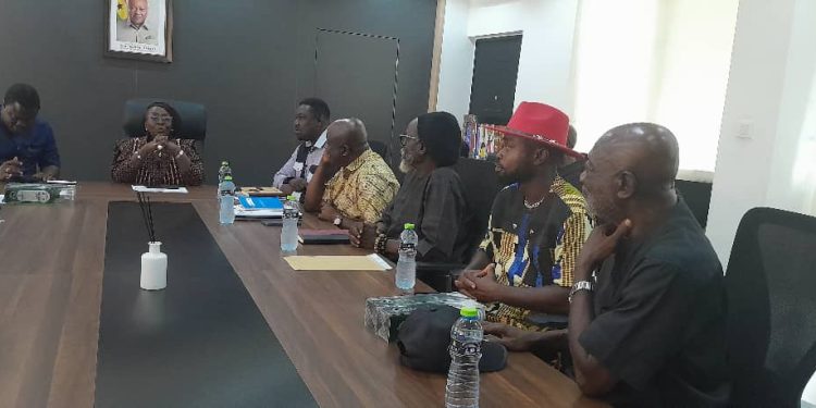 musiga pays courtesy call on tourism minister