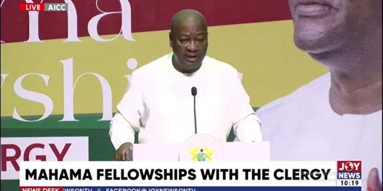 my team is here to serve the nation not to chase personal gains mahama