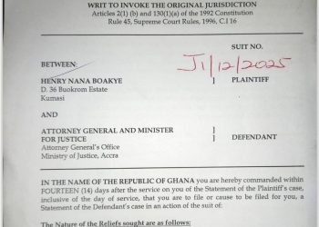 Nana B sues to halt annulment of public service appointments made after Dec. 7