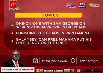 Newsfile to discuss vetting chaos, Sam George’s approval and galamsey