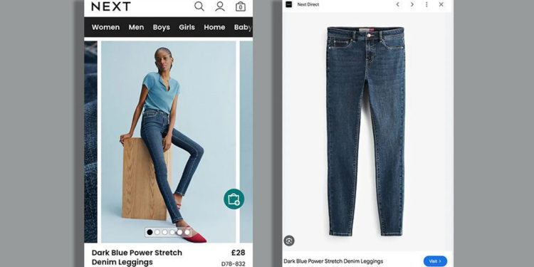 next ad banned as pose made model look too thin