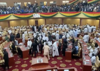 NPP MPs in black, NDC in white as Mahama delivers first SONA of second term
