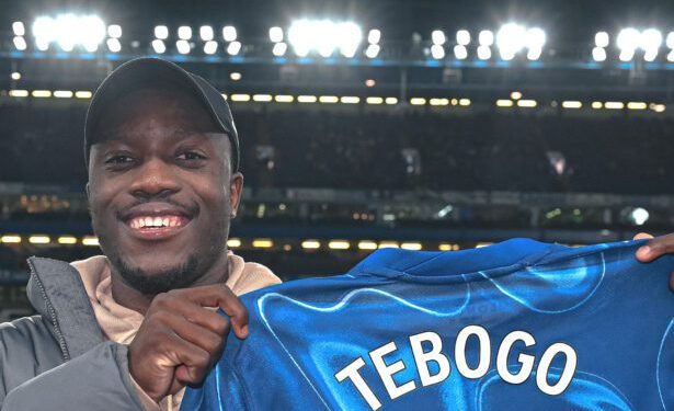olympic sprint star letsile tebogo takes victory lap at chelseas stamford bridge