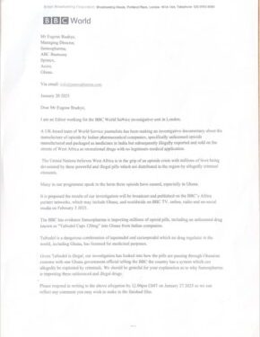 opiod importation to ghana an interesting timeline of happenings