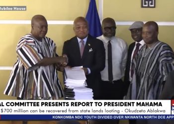 ORAL committee presents over two thousand corruption reports to Mahama