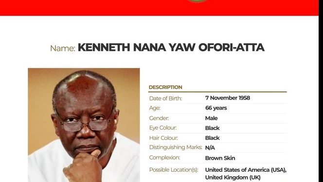 osp declares ofori atta wanted on social media platforms despite backlash