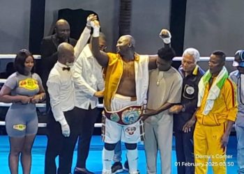 Osumanu Haruna Retains WBO Africa Heavyweight Title in Spectacular Fashion