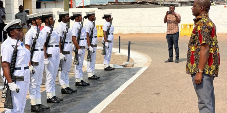 our economic survival hinges on your critical role western regional minister tells ghana navy