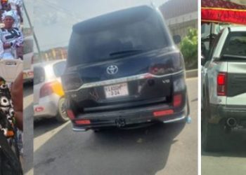 Police Launch Manhunt for Man Using Fake Customized Number Plates in Koforidua