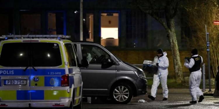 police say around 10 people killed in sweden school campus shooting