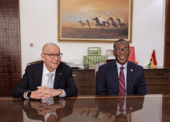 Republic Bank PLC pays courtesy call on President Mahama at Jubilee House