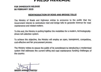 Road and bridge tolls to return with a modernised collection system