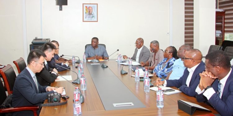 roads minister holds bilateral meeting with chinese ambassador to strengthen ghanas road infrastructure