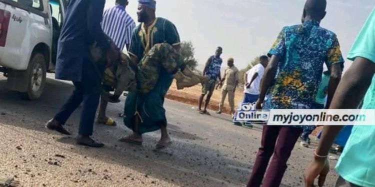 soldier dead others injured in armored vehicle crash near bawku
