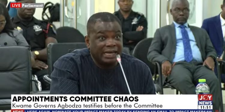 some invitees of ministerial nominees slept in open spaces at parliament kwame agbodza