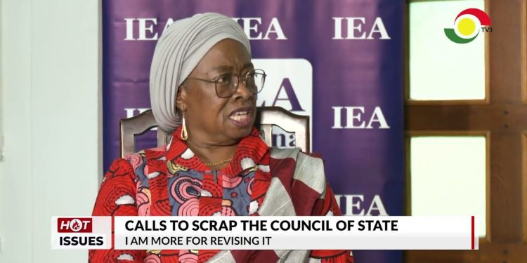 sophia akuffo advocates for reform not abolition of ghanas council of state