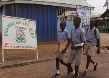 Students in Nanumba North Municipality walk 12km to and from school to access JHS education