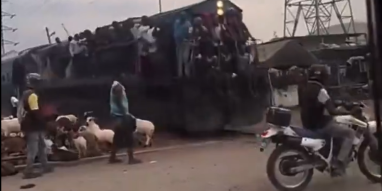 train crushes motor rider to death at avenor