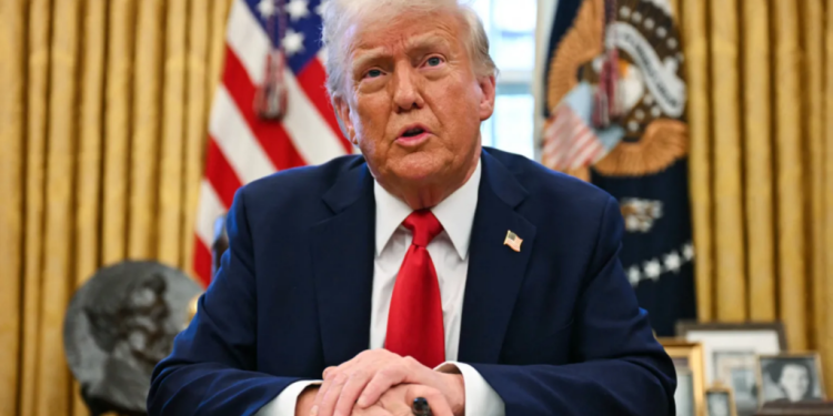 Trump signs order freezing aid to South Africa over land law 1 trump signs order freezing aid to south africa over land law