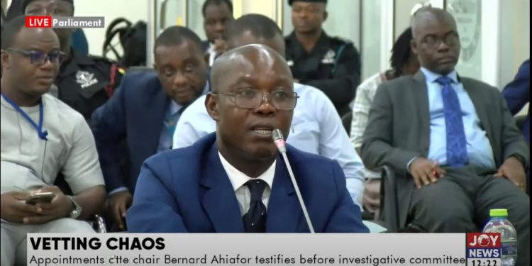 vetting chaos i was so much surprised by the incident bernard ahiafor