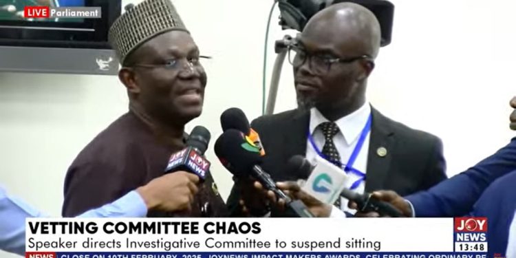 vetting chaos minority leader instructed his colleagues not to participate in probe bedzrah