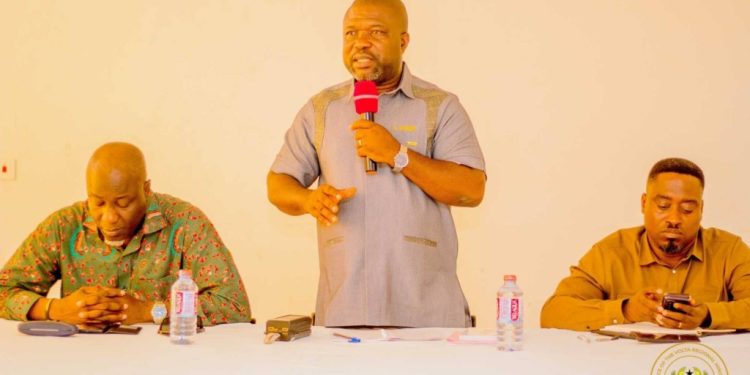 volta regional minister engages heads of state institutions to foster collaboration