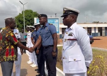 Western regional Minister commends Naval Command for protecting territorial waters