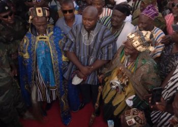 Yaa-Naa makes historic visit to Jakpa Palace in Damongo