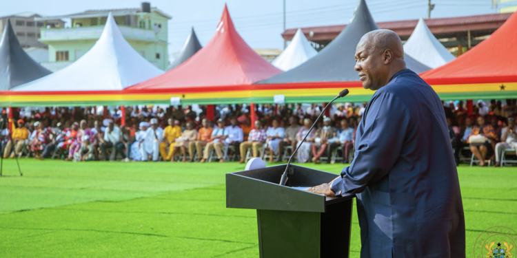 you will get the fair share of the national cake mahama assures central region