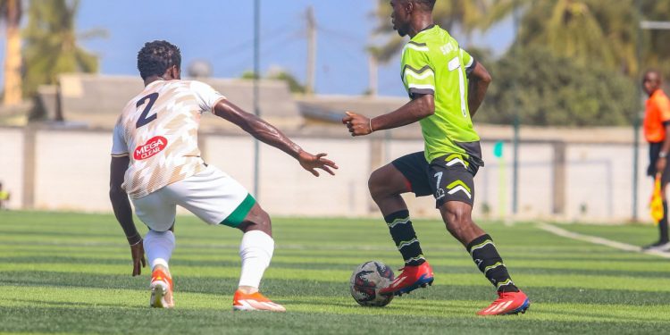 2024 25 ghana league dreams and aduana play out goalless draw in kasoa