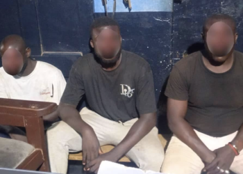 3 accused in illegal mining case appear in court