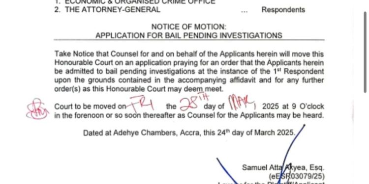 Adu-Boahene and wife sue AG and EOCO over bail condition 1 adu boahene and wife sue ag and eoco over bail condition