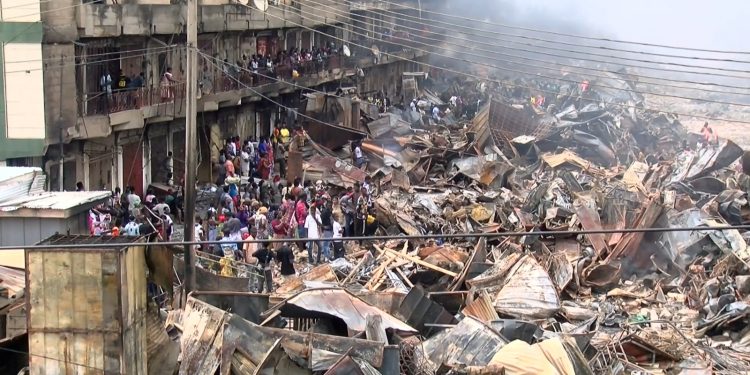 adum fire victims protest kma nadmos redevelopment plans