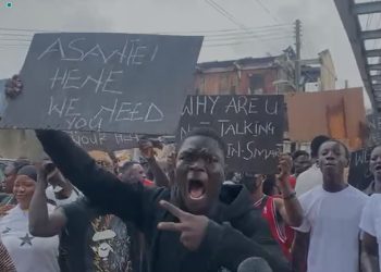 Adum PZ traders continue protest against evacuation for decongestion exercise 2 Adum PZ traders continue protest against evacuation for decongestion exercise