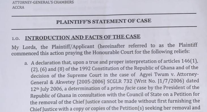 ag served with injunction application in cj removal saga
