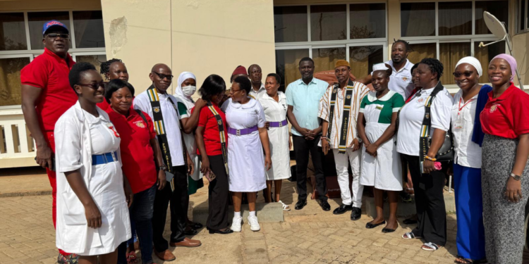 Alagumgube Association donates essential items to Regional Hospital’s Maternity Ward 1 alagumgube association donates essential items to regional hospitals maternity ward