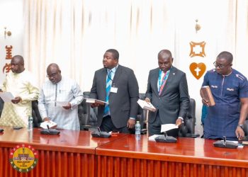 Bagbin swears in first-ever parliamentary committee on security and intelligence