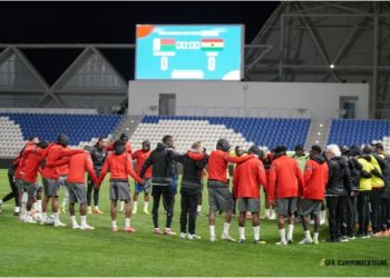 Black Stars hold final training ahead of Madagascar game tonight