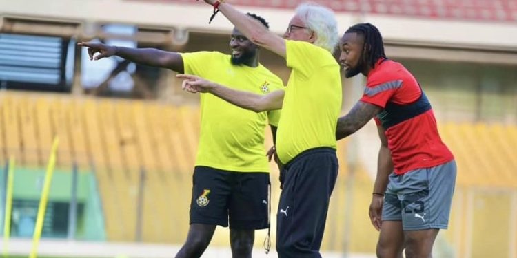black stars technical team tasked with instilling winning mentality sports minister