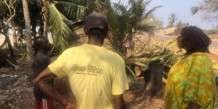 dzifa gomashie calls for urgent action as tidal waves ravage communities in ketu south