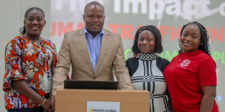 ena and ensign global university move to combat human trafficking