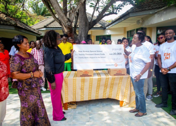 Fidelity Bank spreads love with donation to New Horizon Special School