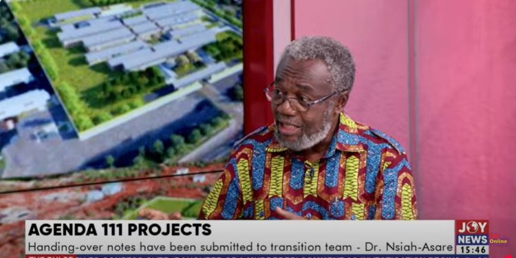 find resources and operationalise comissioned agenda 111 hospitals dr nsiah asare to mahama