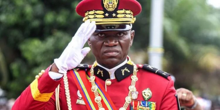 gabon junta chief declares bid for presidency
