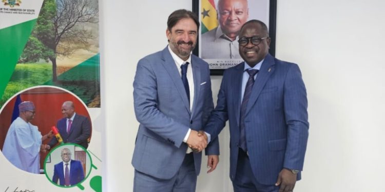 german ambassador pays courtesy call on minister of climate change and sustainability