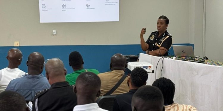 gfa concludes training of club safety and security officers and regional sports security officers