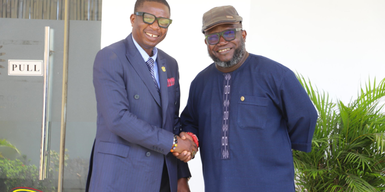 GIFEC Administrator pays courtesy call on CEO of Ghana Chamber of Telecommunications 1 gifec administrator pays courtesy call on ceo of ghana chamber of telecommunications