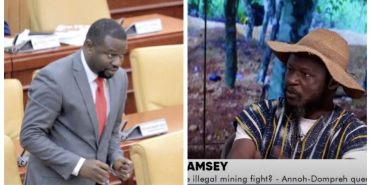 give us a break oboadie bonsu slams annoh dompreh over galamsey funding comment
